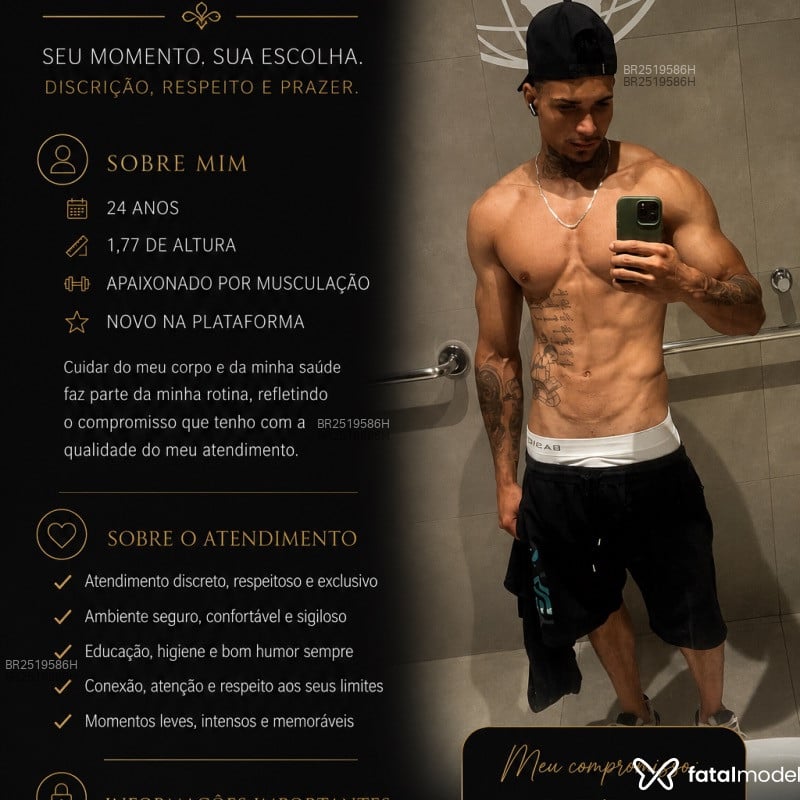 Acompanhante João - Feed