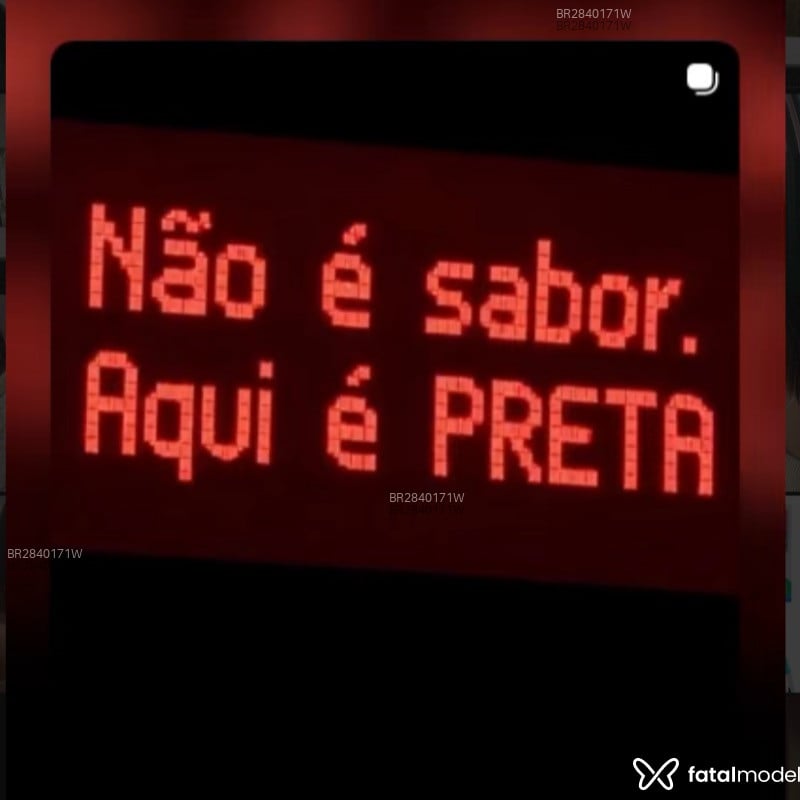 Acompanhante Preta Rara - Feed