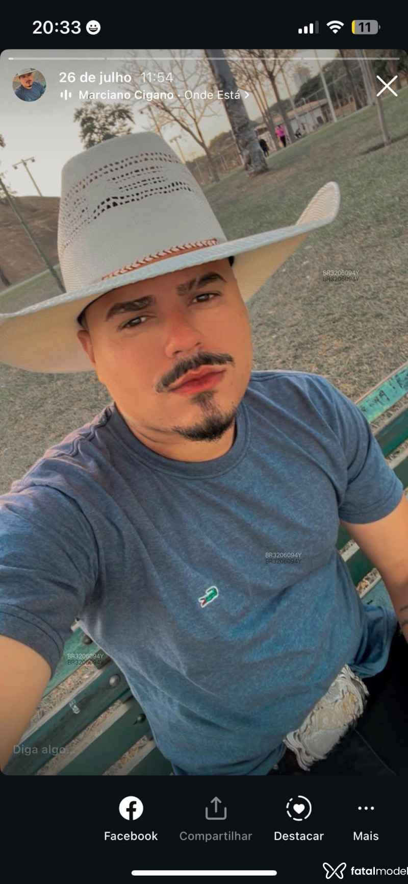 Acompanhante Cigano - Feed