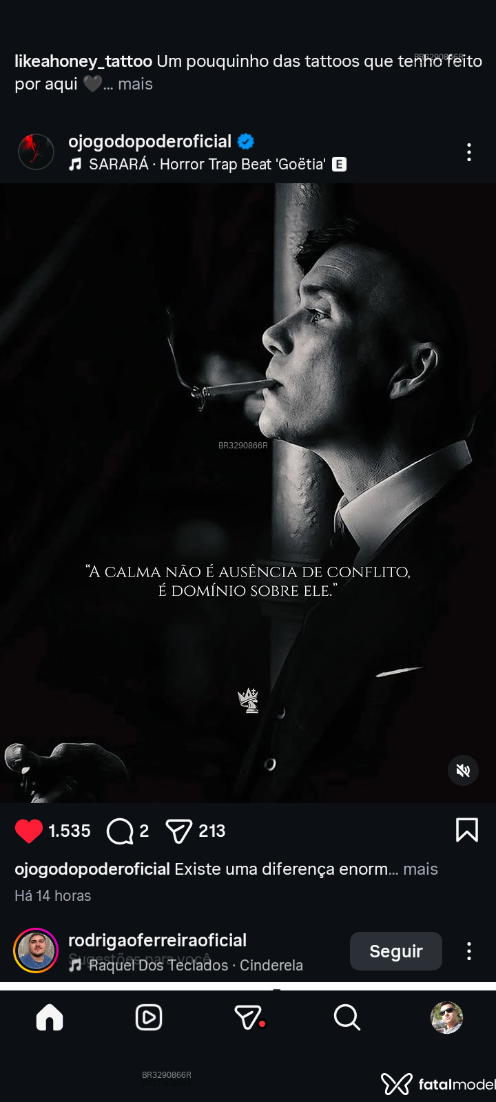 Acompanhante Rafael Medeiros - Feed