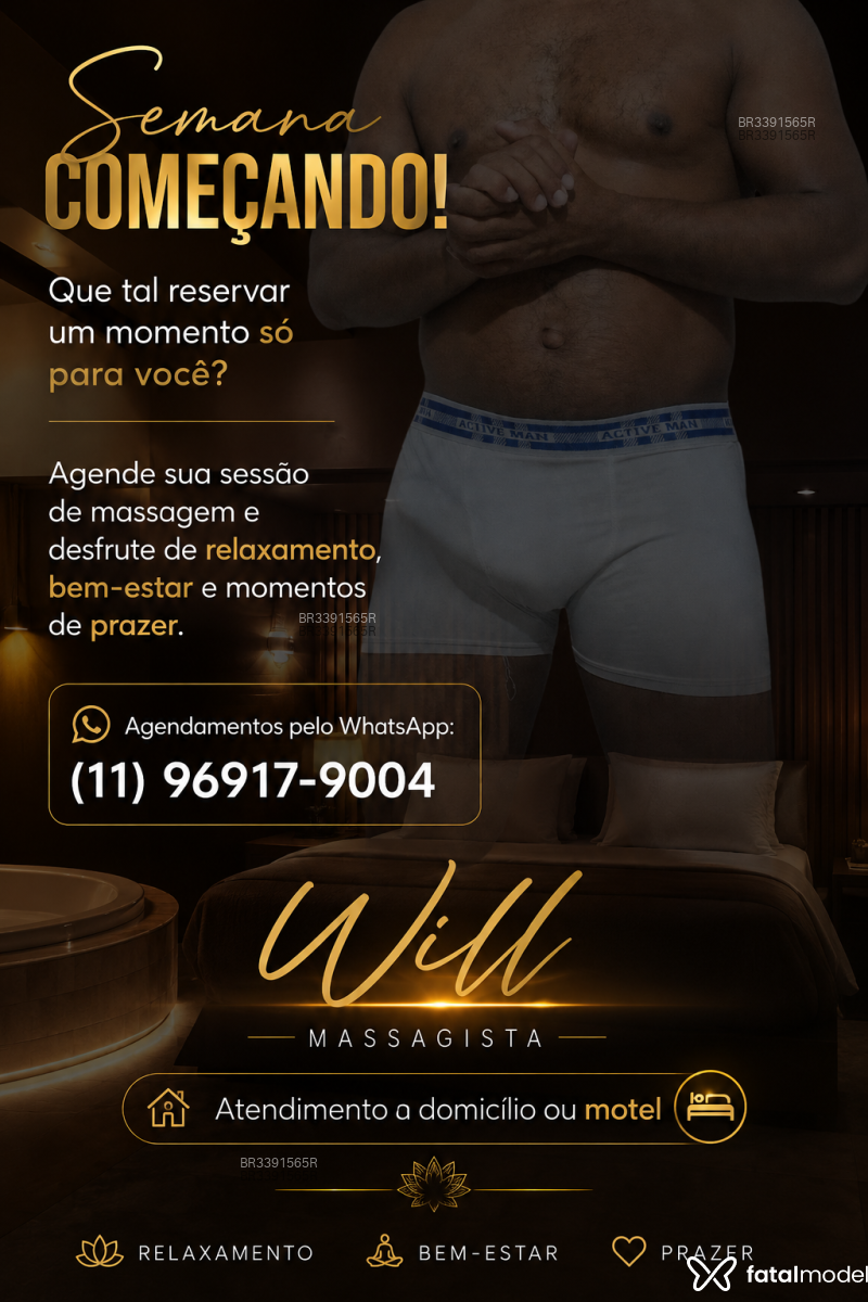 Acompanhante Willmassoterapeuta - Feed