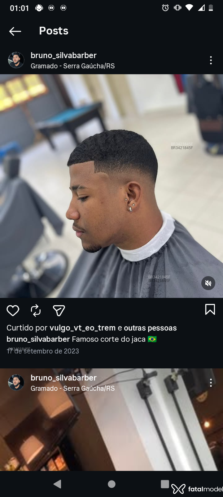 Acompanhante Lucas - Feed
