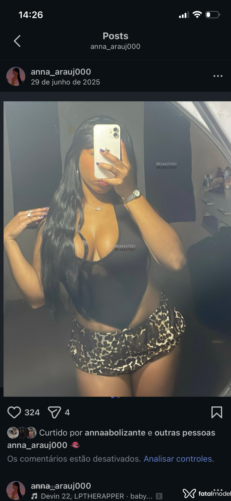 Acompanhante Bella Monteiro - Feed