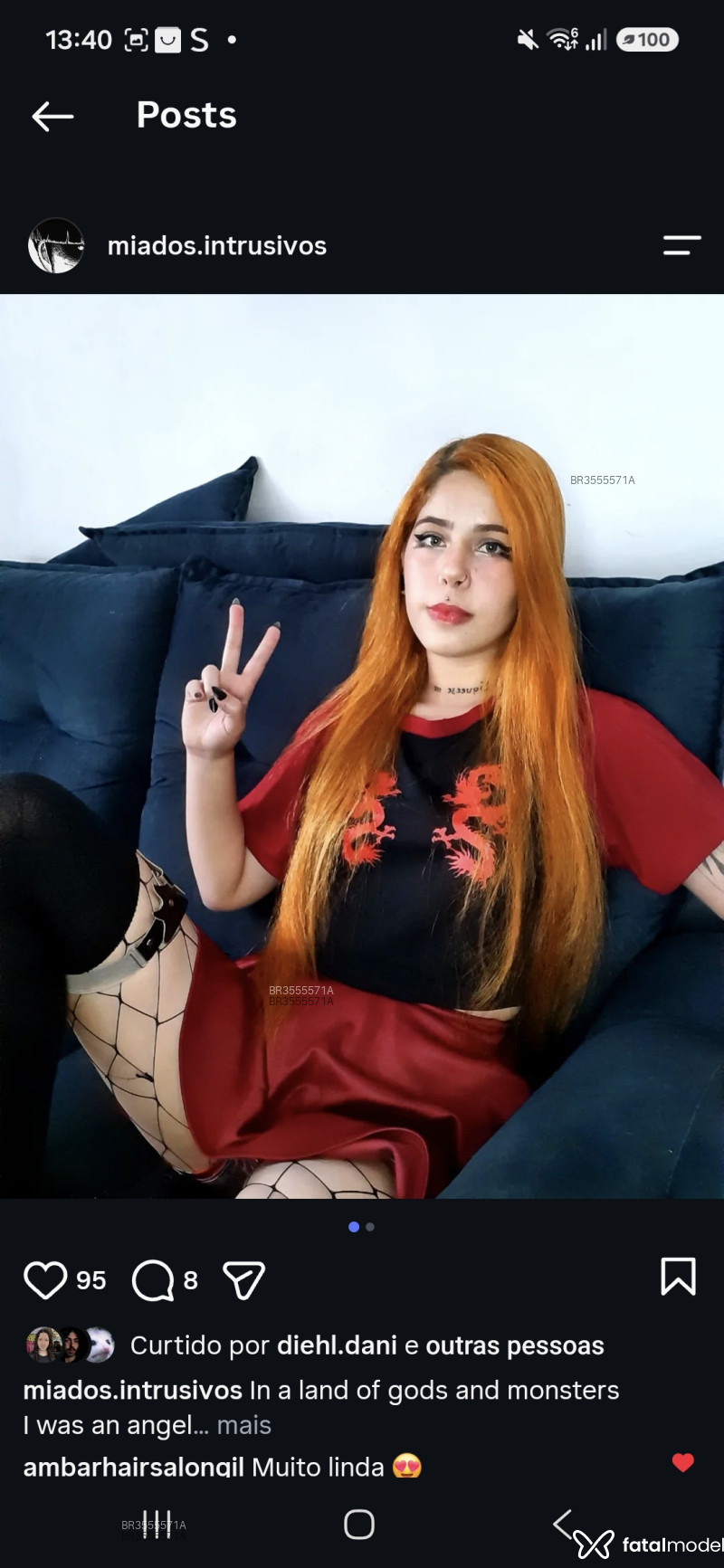 Acompanhante Luna Meyn - Feed