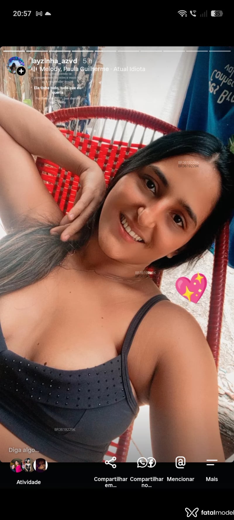 Acompanhante Lay Azevedo - Feed