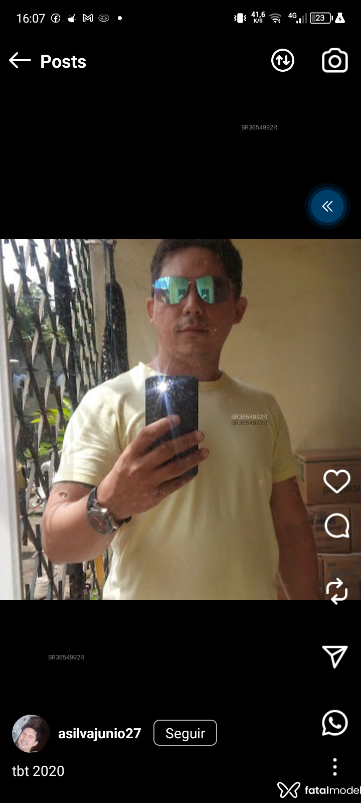 Acompanhante Fernando - Feed