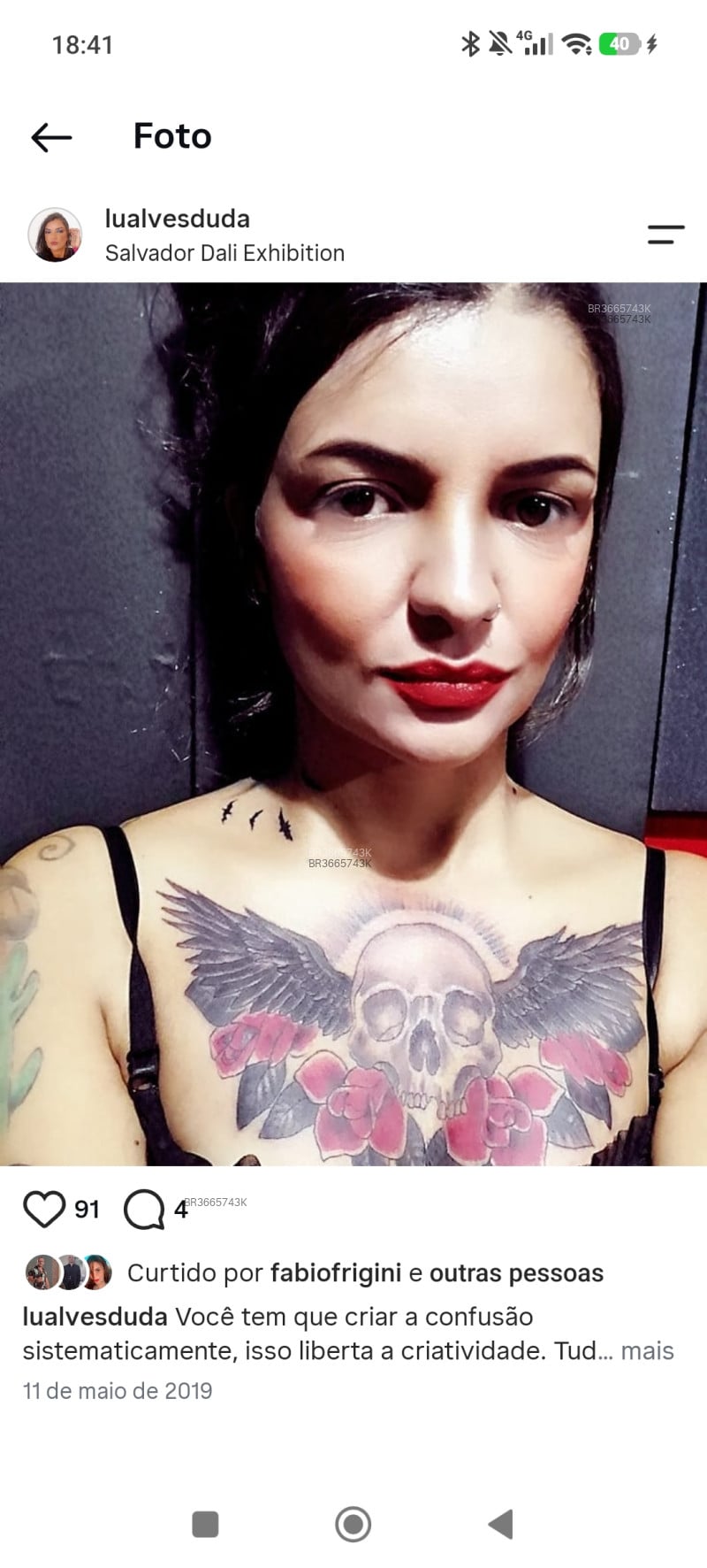 Acompanhante Fernanda - Feed