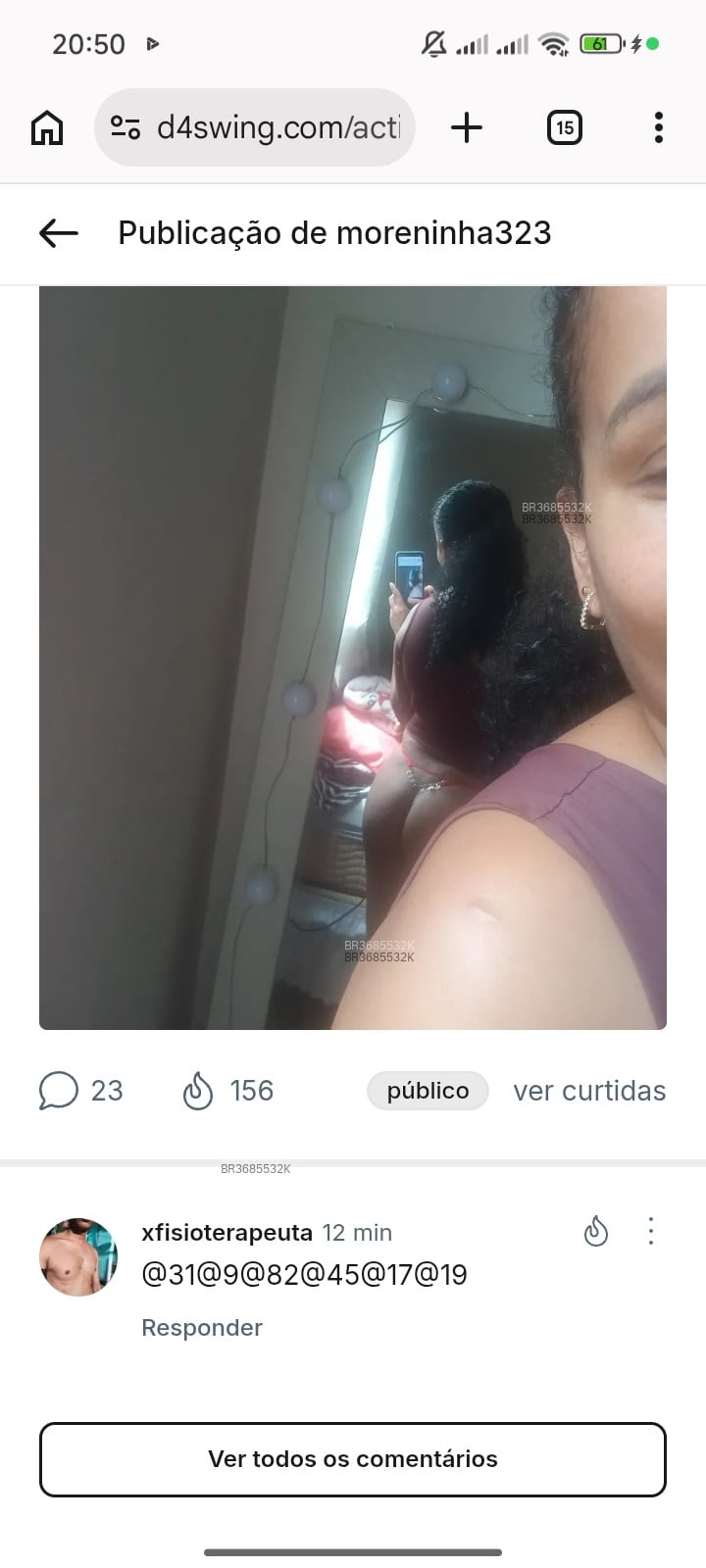 Acompanhante Narinha - Feed