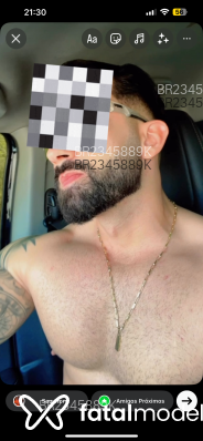 Acompanhante Filipe Alencar - Perfil