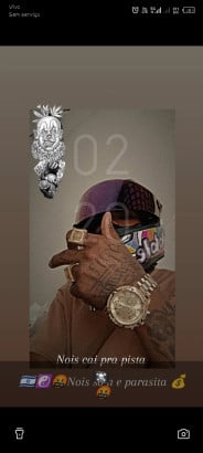 Acompanhante Neguinho - Perfil