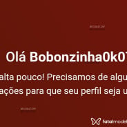 Acompanhante BOMBOMZINHA - Perfil