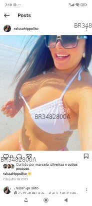 Acompanhante Raissa Hippolito - Perfil