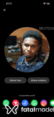 Acompanhante Preto - Perfil