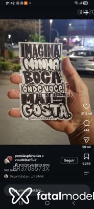 Acompanhante Rodriguin - Perfil