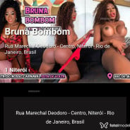 Acompanhante Brunabombom - Perfil