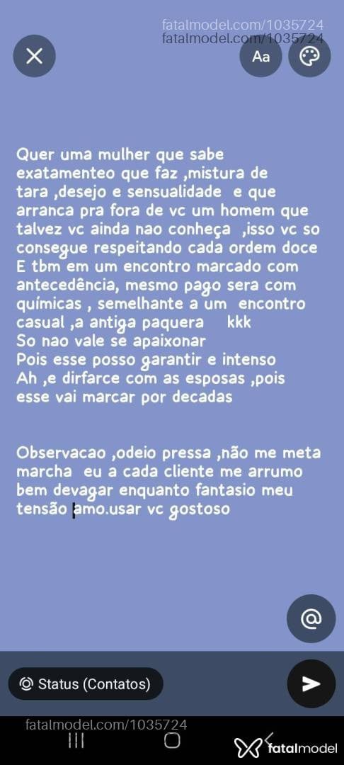 Acompanhante mulher morena (o) de olhos pretos - Bárbara Santiny