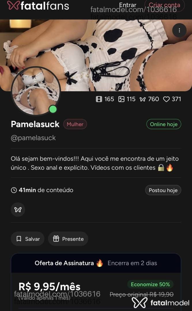 Acompanhante mulher morena (o) de olhos castanhos - Pâmela Suck