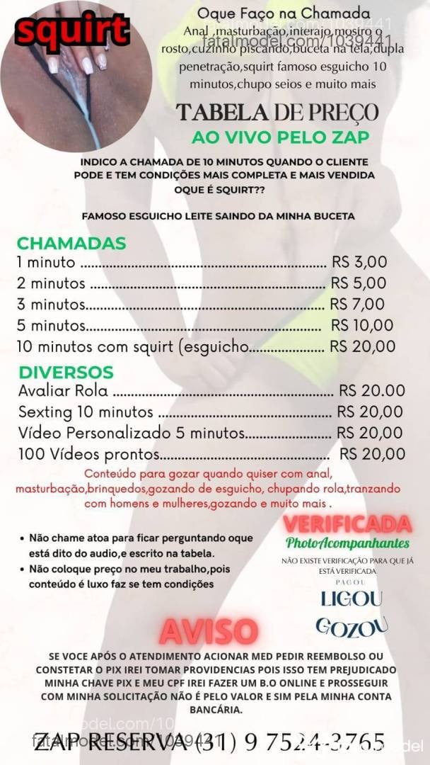 Acompanhante mulher com cabelo castanho de olhos castanhos - Bia Oliveira