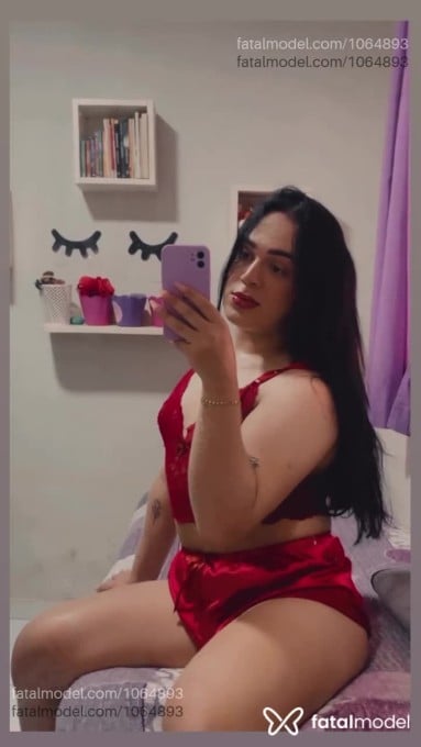 Acompanhante travesti com cabelo castanho de olhos castanhos em Santa Inês - Naty Sousa