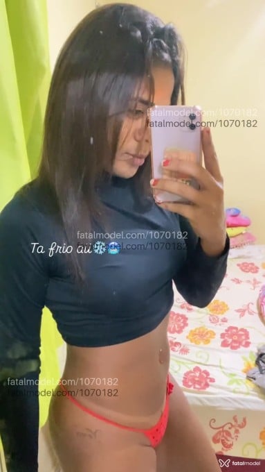 Acompanhante homem trans com cabelo castanho de olhos castanhos em Fortaleza - Jady silva