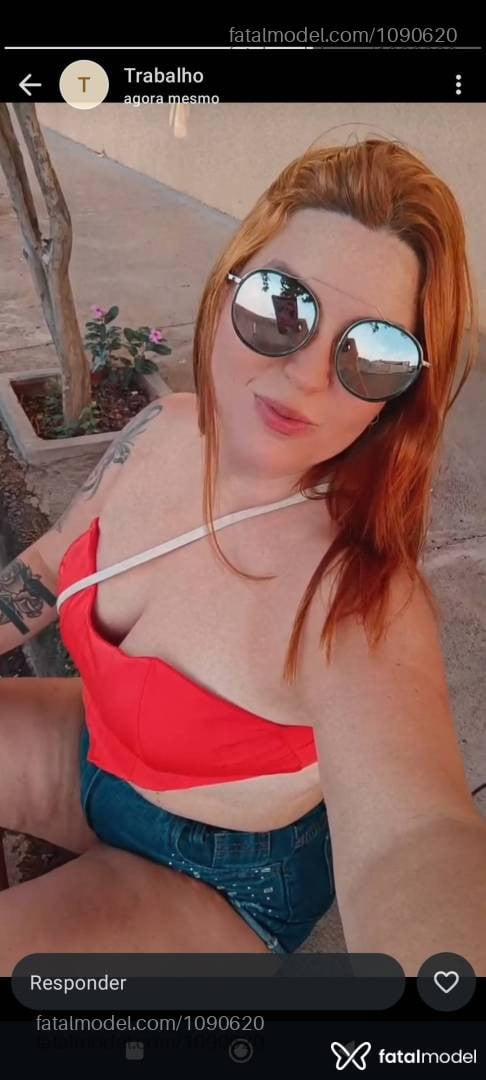 Acompanhante mulher ruiva (o) de olhos castanhos - Rafaella