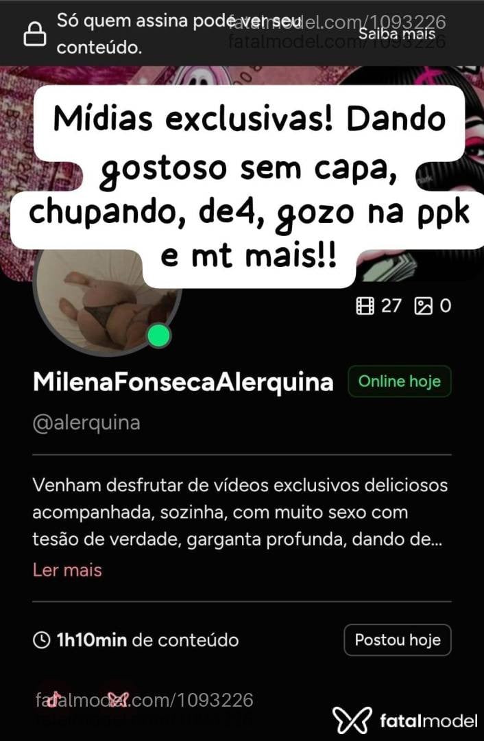 Acompanhante mulher loira (o) de olhos mel - Milena Fonseca