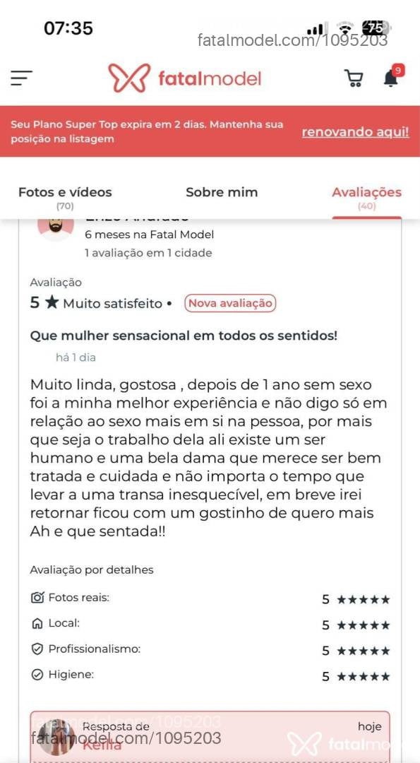 Acompanhante mulher com cabelo castanho de olhos castanhos - Keilla