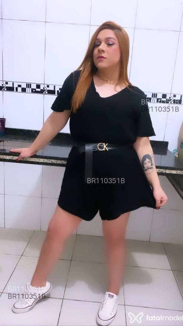 Acompanhante mulher trans ruiva (o) de olhos castanhos em Maringá - Eduarda