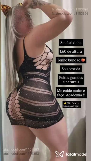 Acompanhante mulher loira (o) de olhos verdes em Barra Velha - Lorena