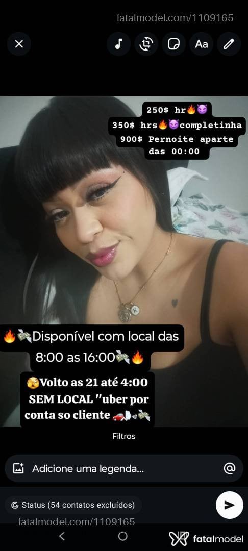 Acompanhante mulher morena (o) de olhos castanhos - Mariane Manauara