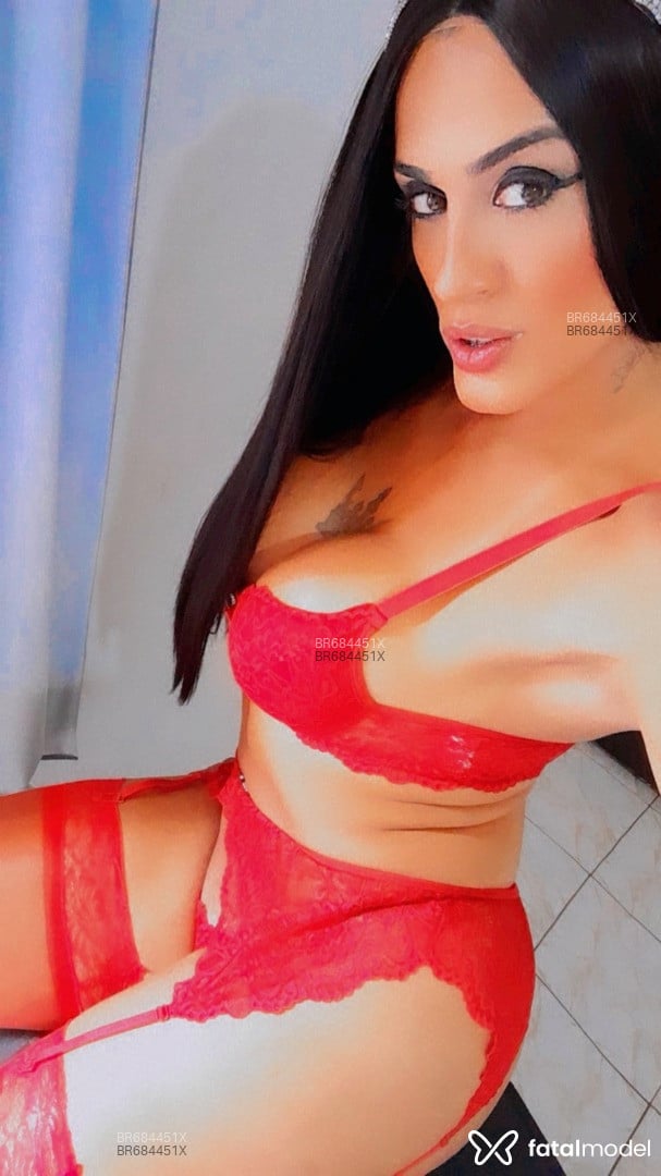 Acompanhante mulher trans morena (o) de olhos castanhos em Uberlândia - Samilly