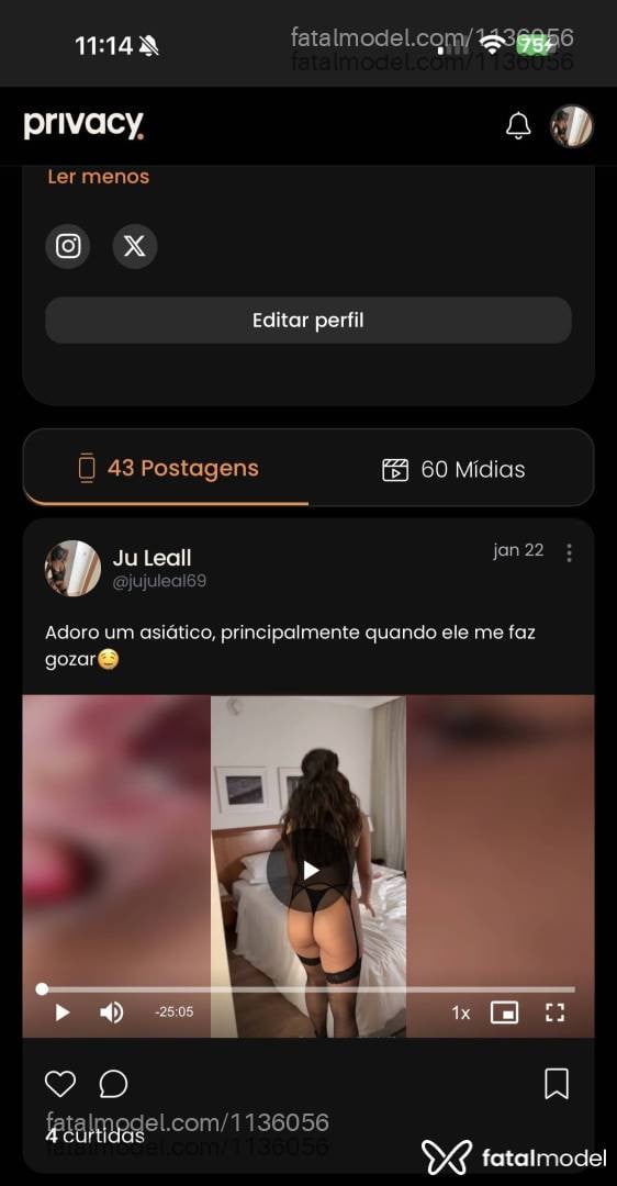 Acompanhante mulher morena (o) de olhos castanhos em São Paulo - Juliana