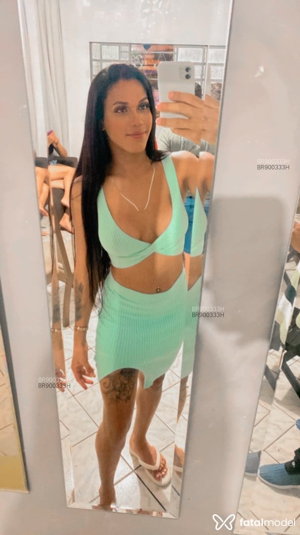 Acompanhante travesti morena (o) de olhos castanhos em Aparecida de Goiânia - Luanna Araújo