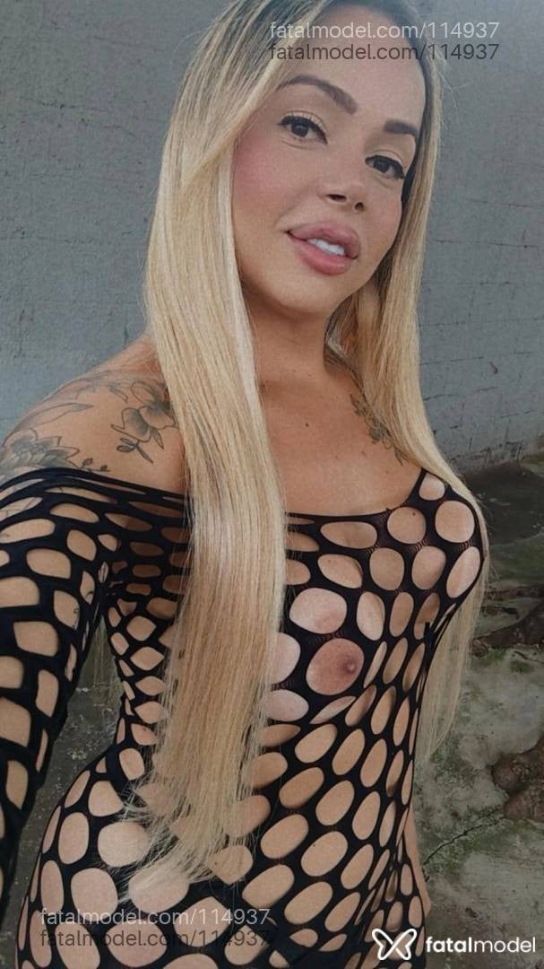 Acompanhante travesti loira (o) de olhos castanhos em Goiânia - Nathaly Alves