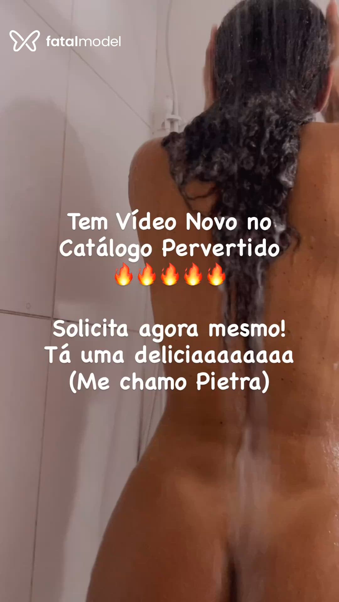 Acompanhante mulher com cabelo castanho de olhos verdes - Pietra