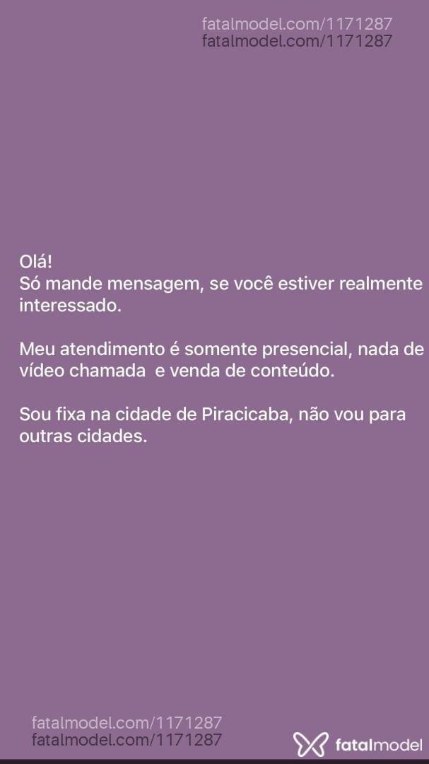 Acompanhante mulher morena (o) de olhos mel em Piracicaba Acompanhante mulher morena (o) de olhos mel em Piracicaba - Nicolle Rossi