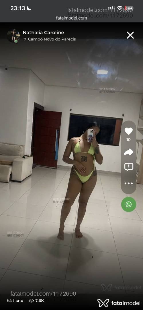 Acompanhante mulher morena (o) de olhos castanhos - Nathalia Caroline