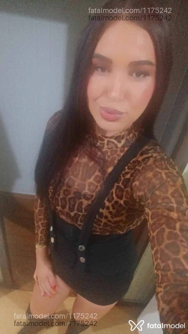 Acompanhante mulher trans com cabelo castanho de olhos castanhos em Videira - Djhuly kim