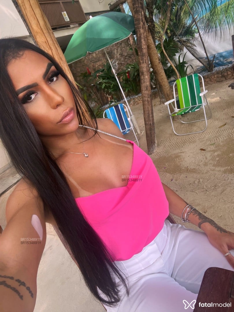 Acompanhante mulher trans morena (o) de olhos castanhos em Belo Horizonte - Aryane Silva