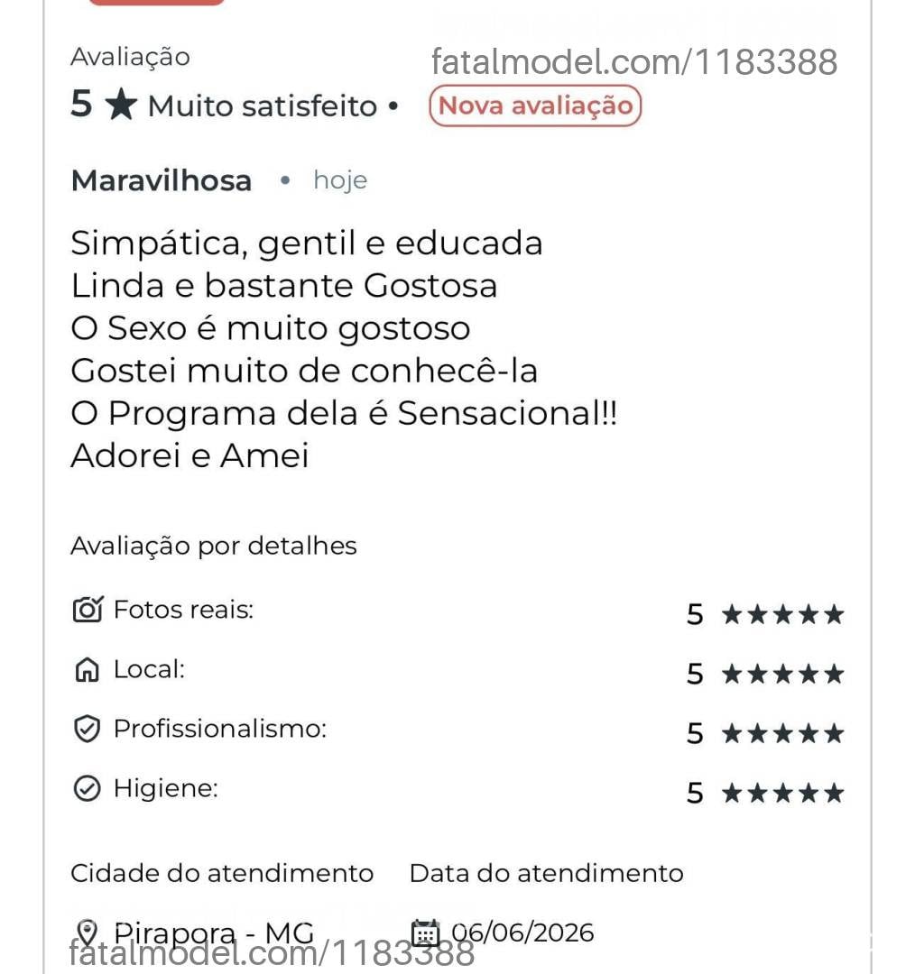 Acompanhante mulher morena (o) de olhos castanhos em Pirapora - Fernanda castelo
