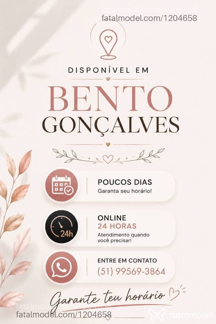 Acompanhante mulher com cabelo castanho de olhos verdes em Bento Gonçalves - Roberta Castro