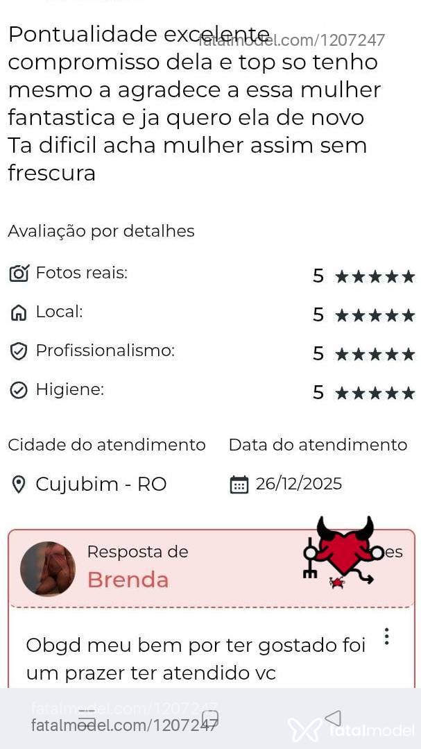 Acompanhante mulher morena (o) de olhos pretos - Brenda
