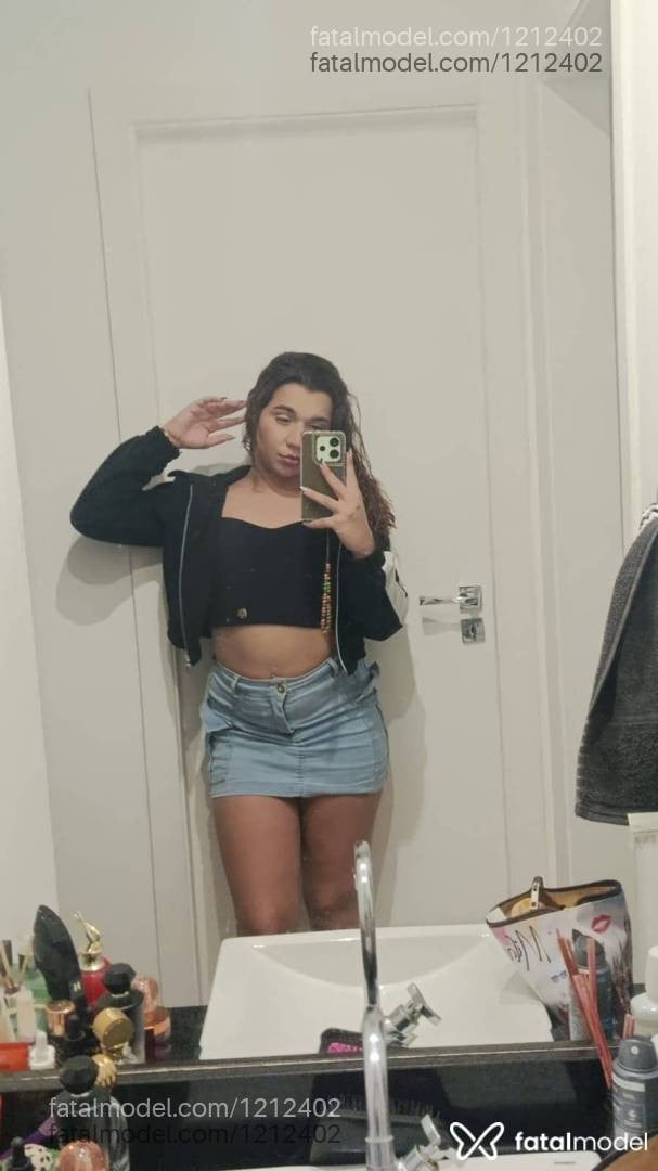 Acompanhante travesti com cabelo castanho de olhos castanhos em São José do Rio Preto - Gabriela Andrade