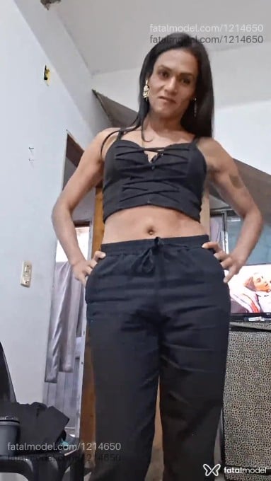 Acompanhante travesti com cabelo castanho de olhos castanhos em Florianópolis - Kynara Borges