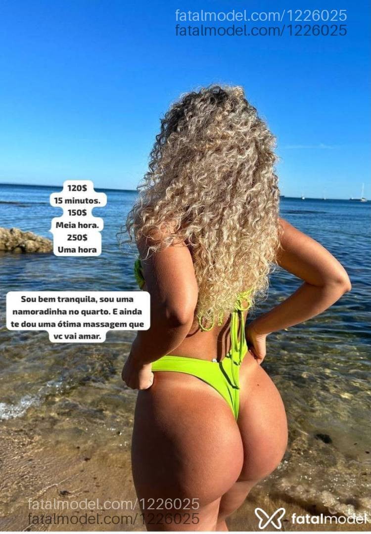 Acompanhante mulher loira (o) de olhos castanhos - Lis Vitória