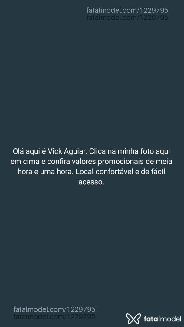Acompanhante mulher morena (o) de olhos castanhos em Teófilo Otoni - Vick Aguiár