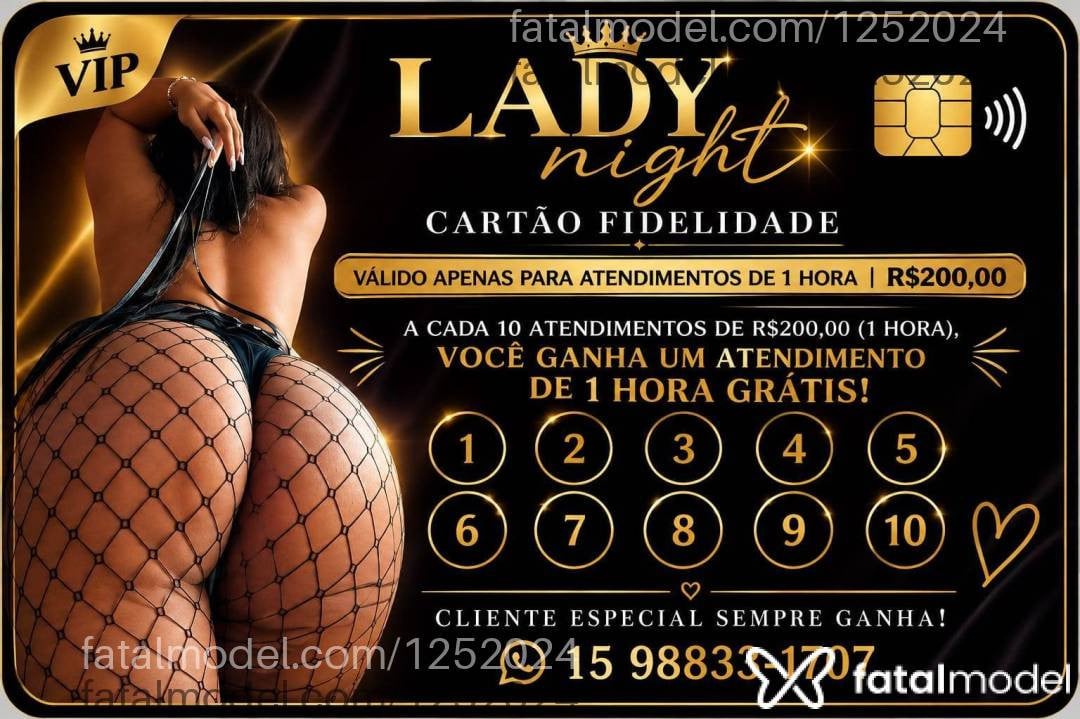 Acompanhante mulher com cabelo castanho de olhos pretos - Lady Nigth