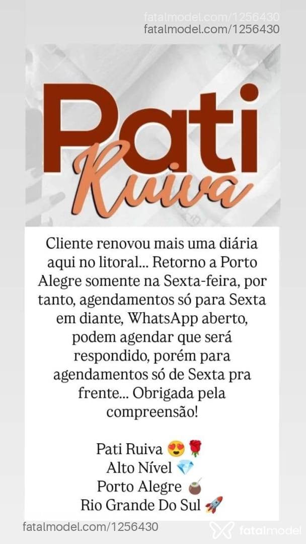 Pati Ruiva acompanhante em Porto Alegre — foto 4