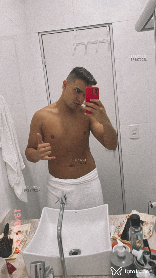 Acompanhante homem com cabelo castanho de olhos castanhos em Ribeirão Preto - Kalebe