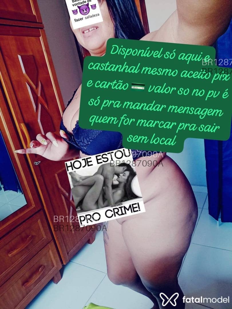 Acompanhante mulher com cabelo castanho de olhos pretos em Castanhal Acompanhante mulher com cabelo castanho de olhos pretos em Castanhal - Glenda Silva